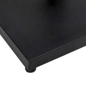 Parasollfot för Ø32/38/48 mm stolpar 18 kg fyrkantigt