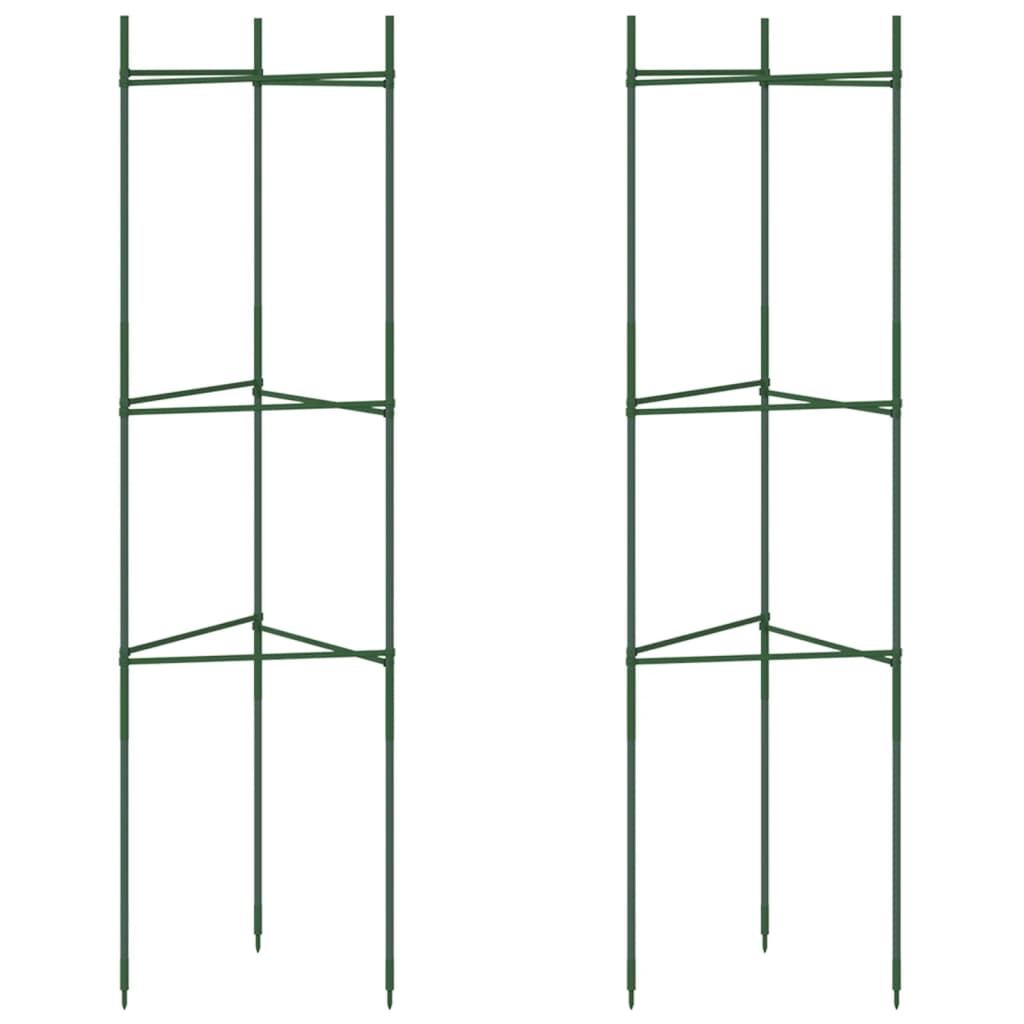 Tomatbur 2 st 116 cm stål och PP