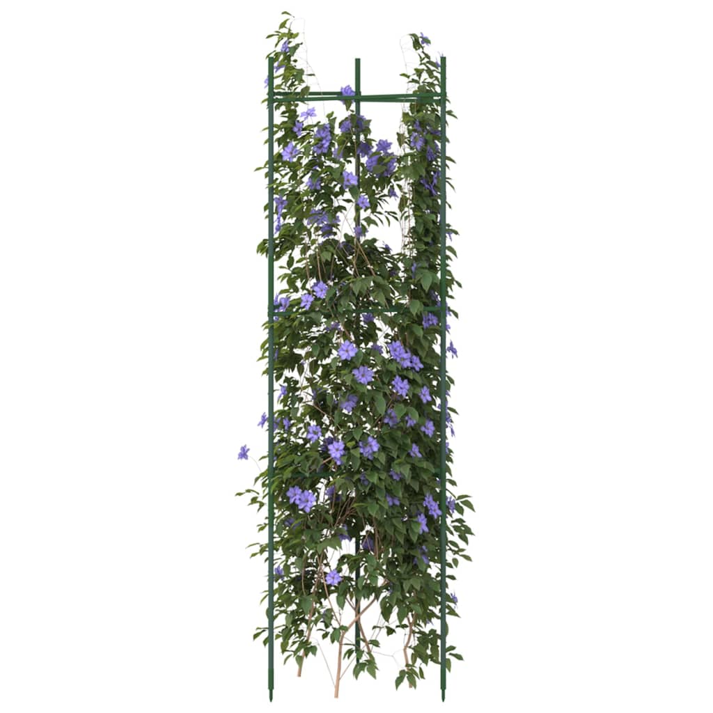 Tomatbur 2 st 116 cm stål och PP