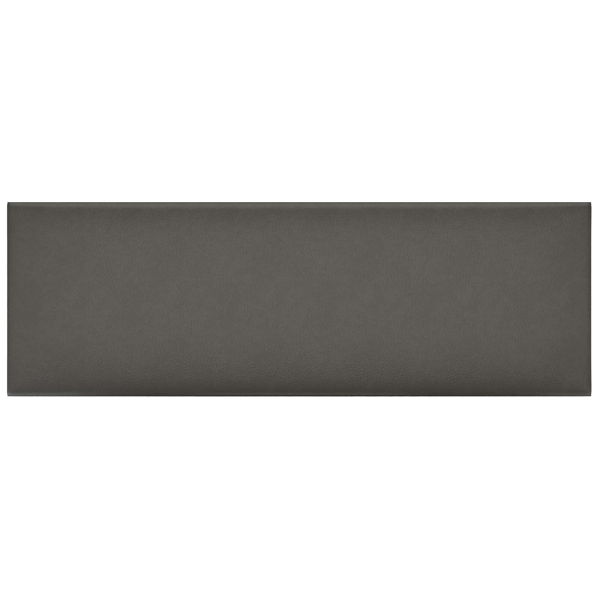 Väggsänggavel 12 st 90 x 30 cm Grå tyg