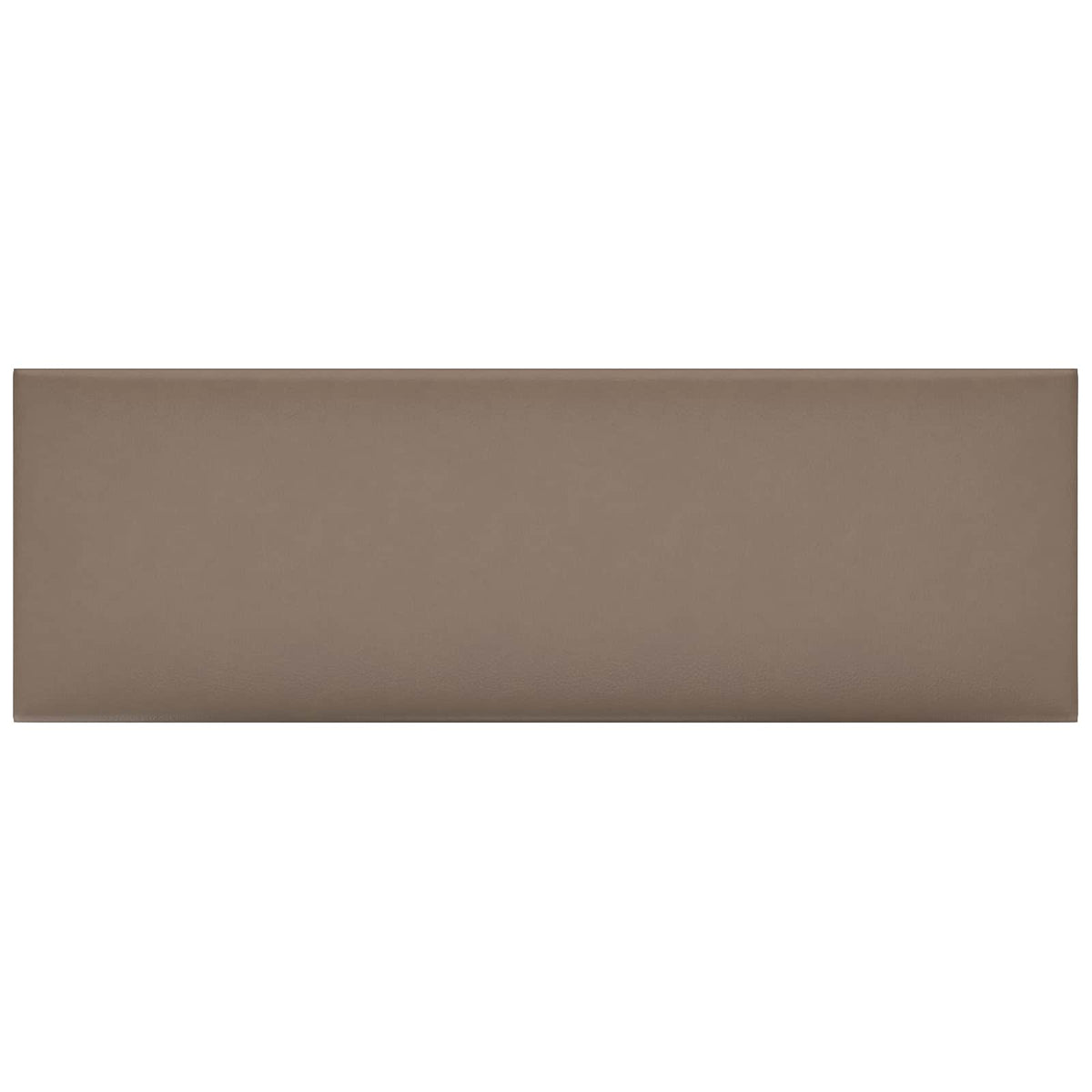 Väggsänggavel 12 st 90 x 30 cm Cappuccino tyg