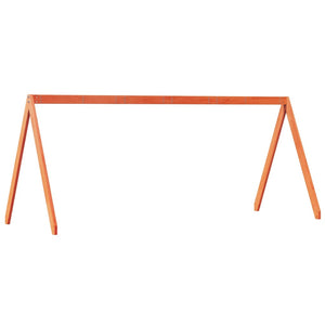 Tak till barnsäng vaxbrun 199x95,5x88 cm massiv furu