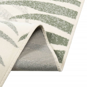 Matta kort lugg flerfärgad inomhus/utomhus 190x300 cm halkfri