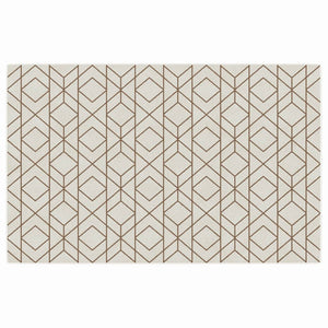 Matta kort lugg flerfärgad inomhus/utomhus 190x300 cm halkfri