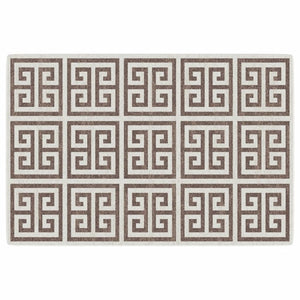 Matta kort lugg flerfärgad inomhus/utomhus 120x180 cm halkfri