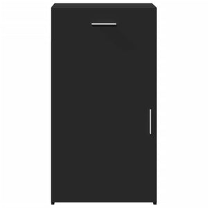 Skänk svart 50x42,5x93 cm konstruerat trä