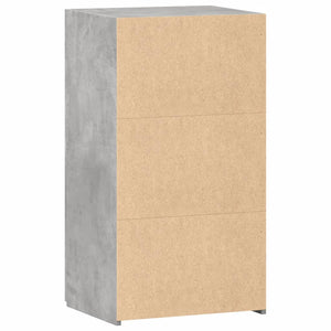 Skänk betonggrå 50x42,5x93 cm konstruerat trä