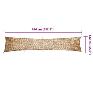 Camouflagenät med förvaringsväska 844x142 cm sand