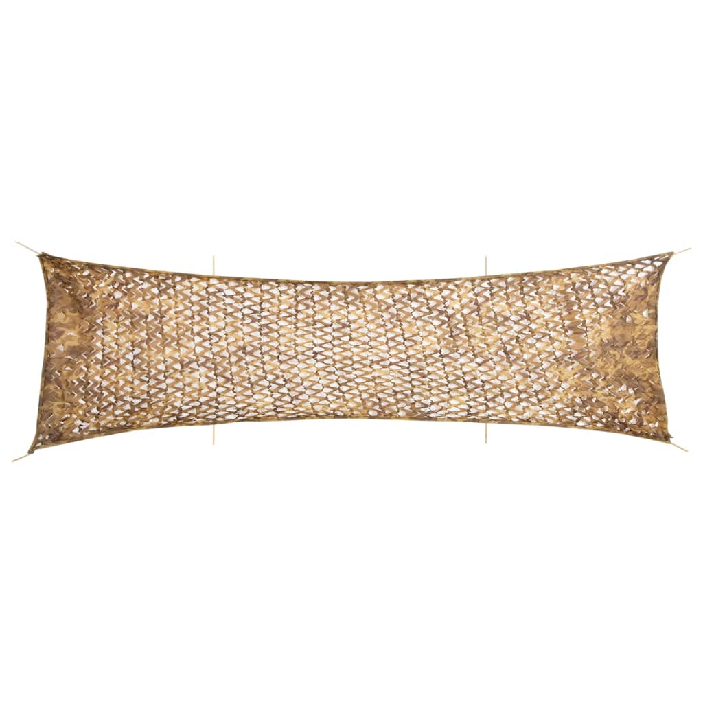 Camouflagenät med förvaringsväska 753x199 cm sand