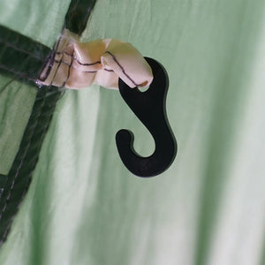 Tipi-tält 5 personer grön vattentätt