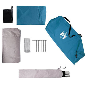 Campingtält 1 person blå vattentätt