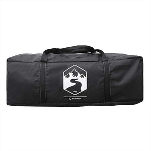 Campingtält 5-personers vitt mörkläggningstyg vattentätt