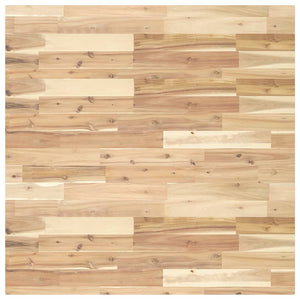 Bordsskiva fyrkantig 90x90x4 cm massivt akaciaträ