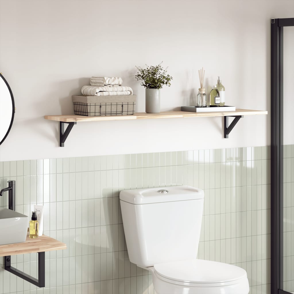 Bordsskiva 120x30x2 cm rektangulär massiv akacia