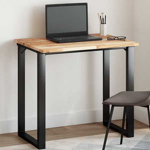 Bordsskiva rektangulär 100x60x2 cm massivt akaciaträ