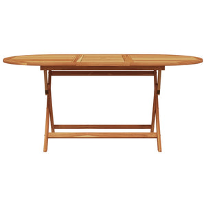 Matgrupp för trädgården 7 delar taupe tyg och massivt trä