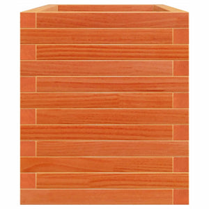 Odlingslåda vaxbrun 70x40x46 cm massiv furu