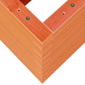 Odlingslåda vaxbrun 70x40x68,5 cm massiv furu