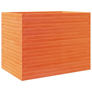 Odlingslåda vaxbrun 90x60x68,5 cm massiv furu