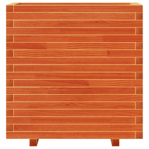 Odlingslåda vaxbrun 70x40x72 cm massiv furu