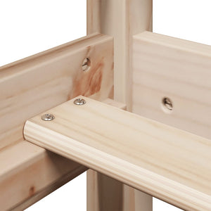 Dagbädd med tak 90x190 cm massiv furu