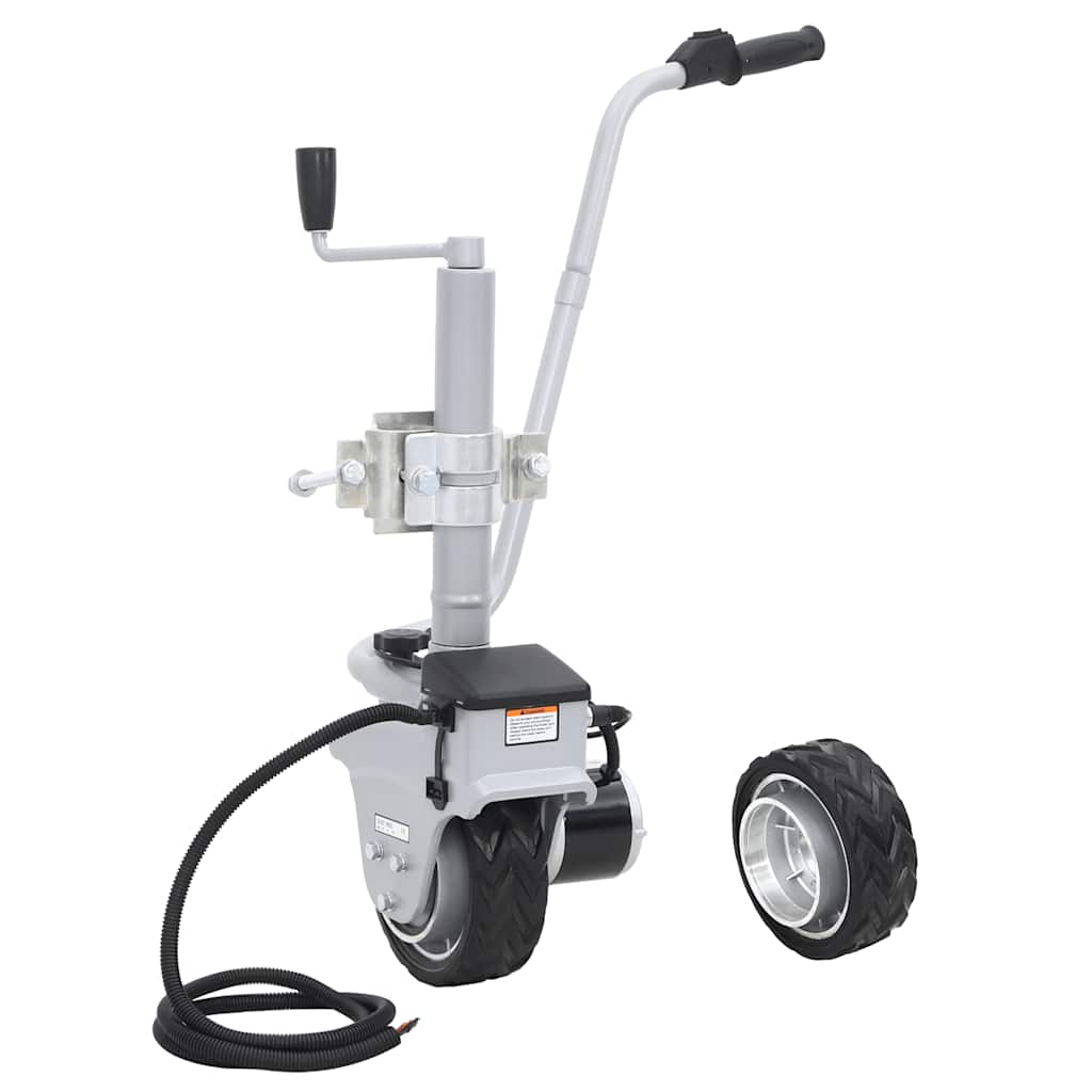 Motoriserat stödhjul aluminium 12 V 350 W