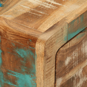 Soffbord 89x55x29 cm massivt återvunnet trä