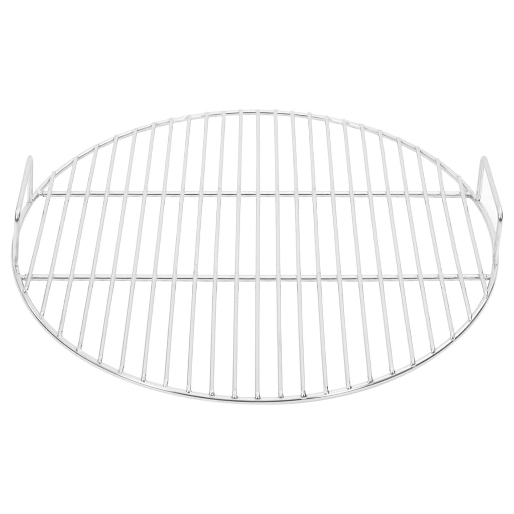 Grillgaller med handtag runt Ø44,5 cm 304 rostfritt stål