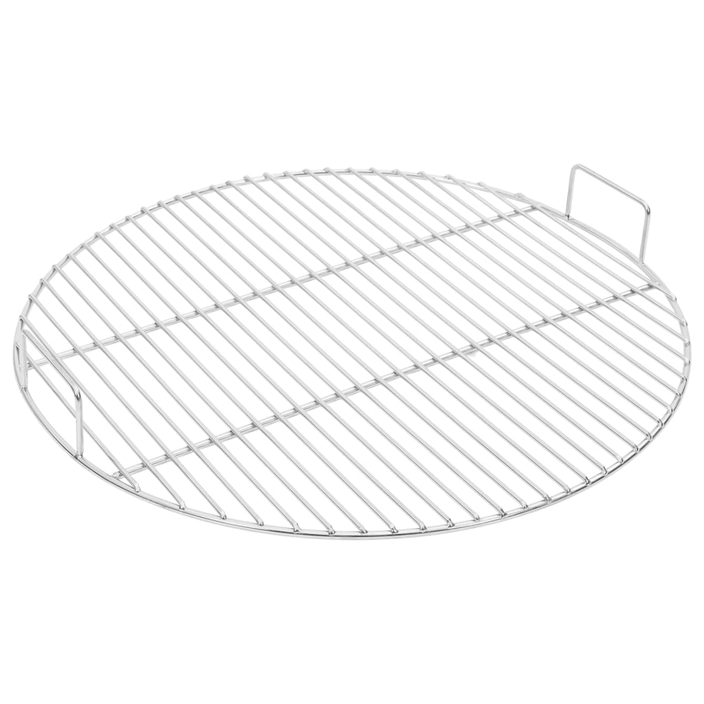 Grillgaller med handtag runt Ø54 cm 304 rostfritt stål