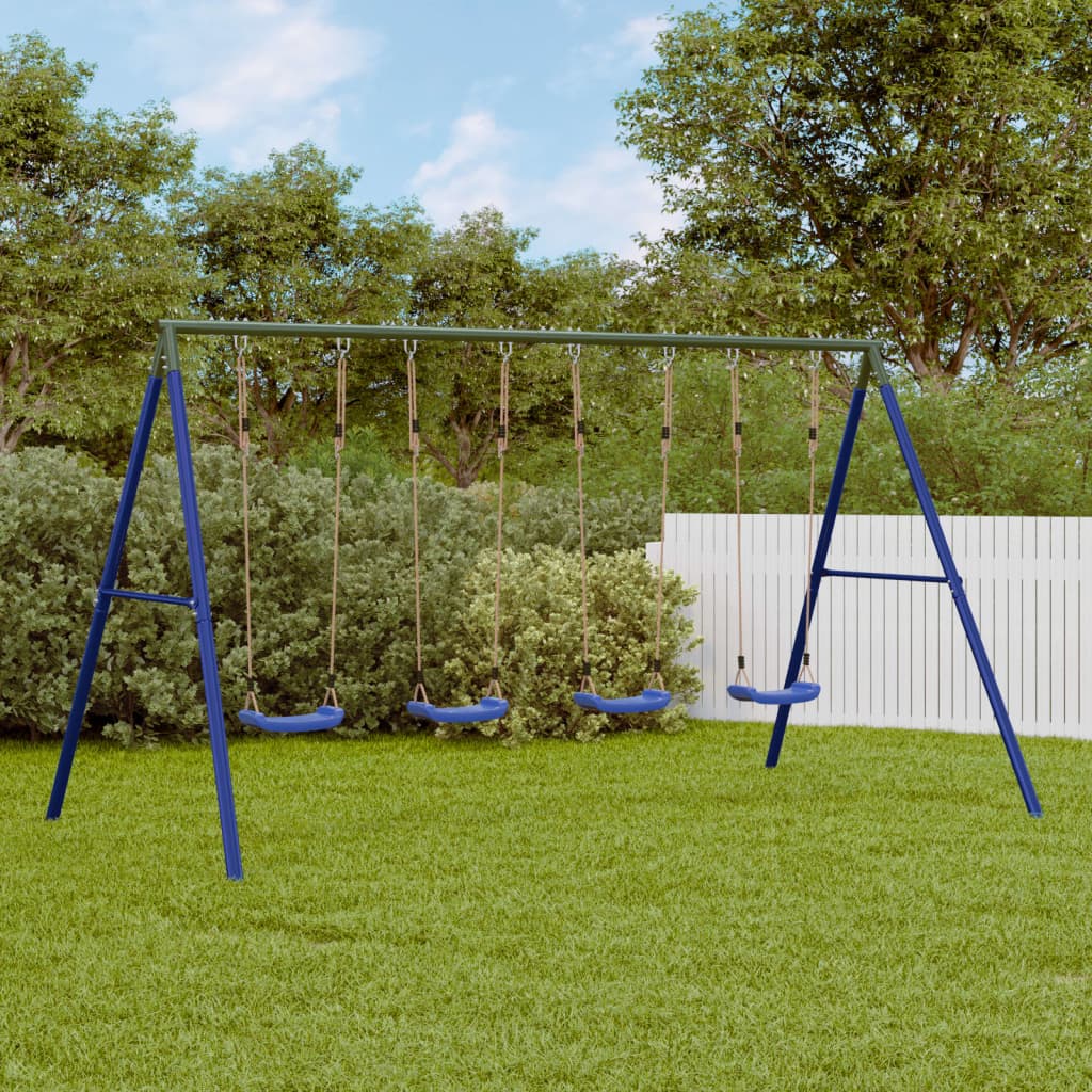 Gungställning för barn utomhus B 341 x H 185 cm
