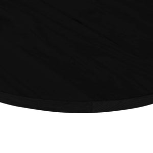 Bordsskiva mörkbrun 100x50x2 cm massiv ek oval