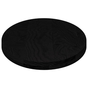 Bordsskiva mörkbrun 100x50x4 cm massiv ek oval