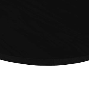 Bordsskiva mörkbrun 100x50x2 cm massiv ek oval