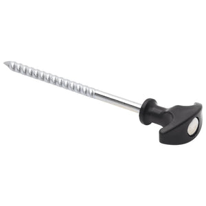 Tältpinnar 24 st 17 cm Ø7 mm galvaniserat stål