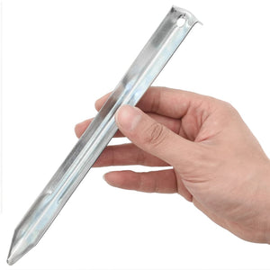 Tältpinnar 24 st 22 cm Ø20 mm galvaniserat stål