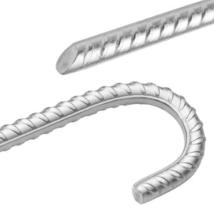 Tältpinnar 12 st 41,5 cm Ø12 mm galvaniserat stål