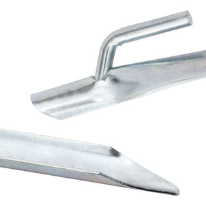 Tältpinnar 24 st V-formade 17 cm Ø20 mm galvaniserat stål