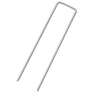 Markpinne U-format 25 st 15x3,5 cm galvaniserat stål