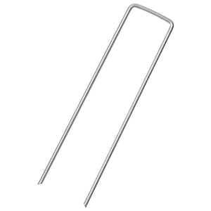 Markpinne U-format 50 st 15x3,5 cm galvaniserat stål