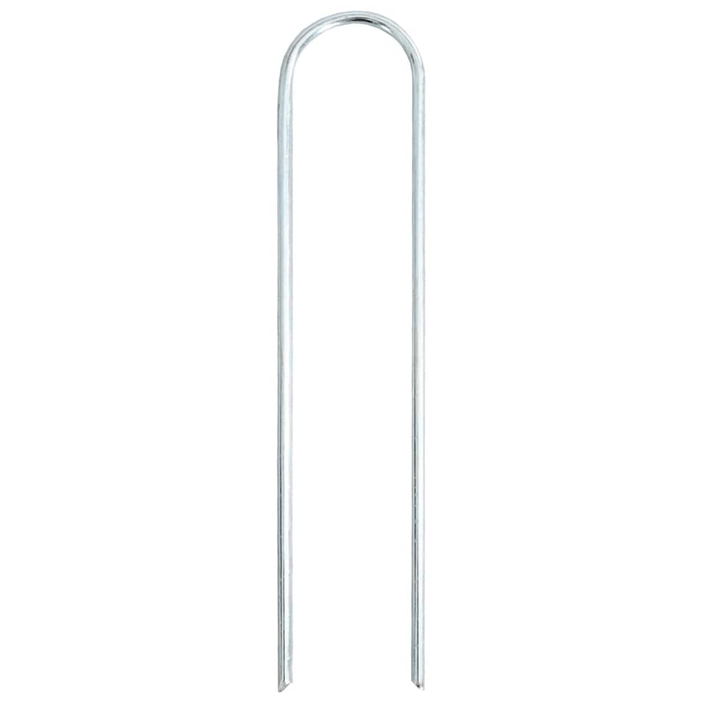 Markpinne U-format 25 st 20x3,5 cm galvaniserat stål