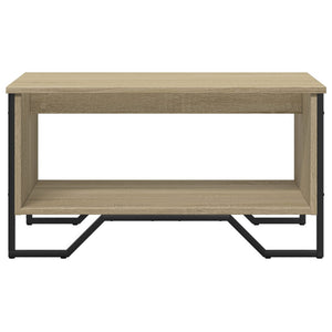 Soffbord sonoma-ek 75x51x40 cm konstruerat trä