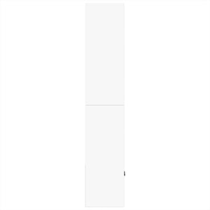 Bokhylla vit 70x36x189 cm konstruerat trä