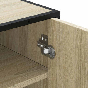 Skohylla sonoma-ek 48x38x97,5 cm konstruerat trä