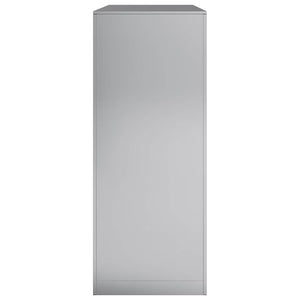 Vedställ 100x40x100 cm galvaniserat stål