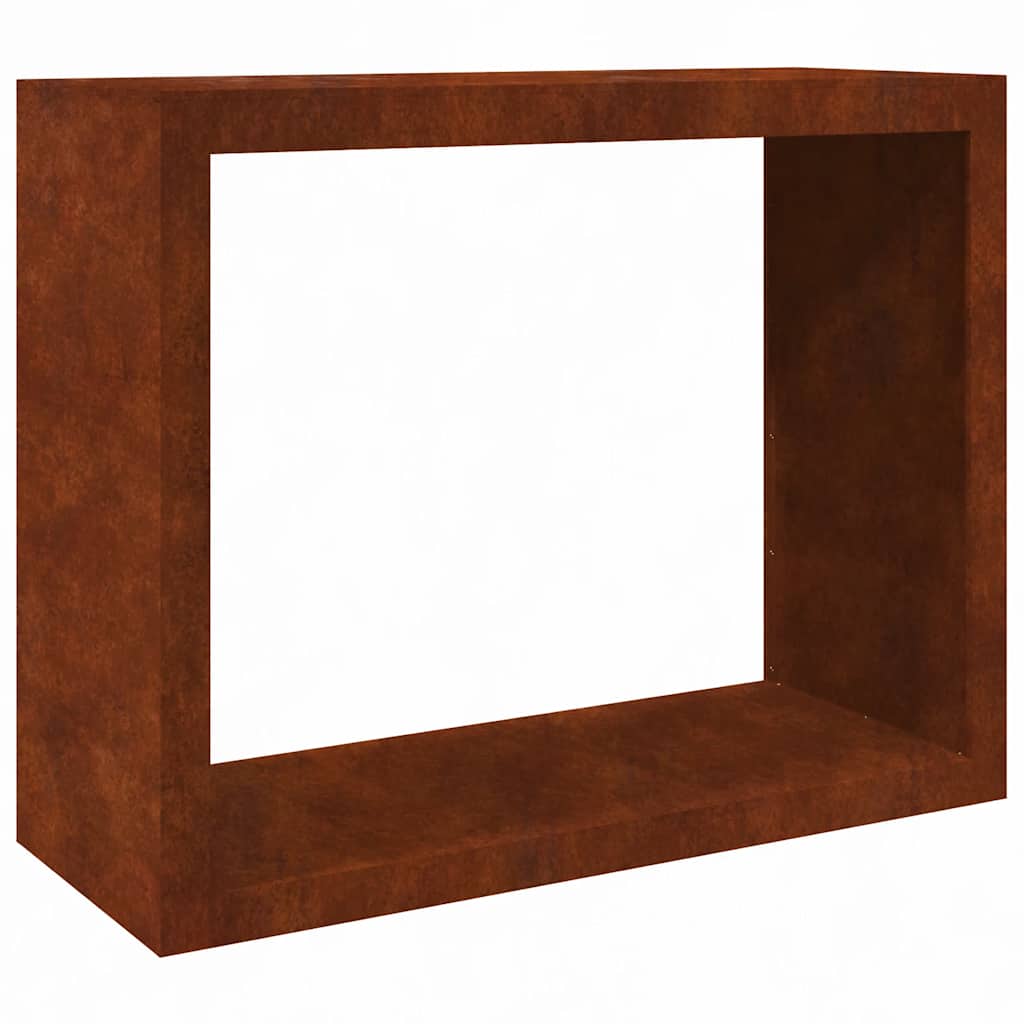 Vedställ 100x40x80 cm väderbeständigt stål