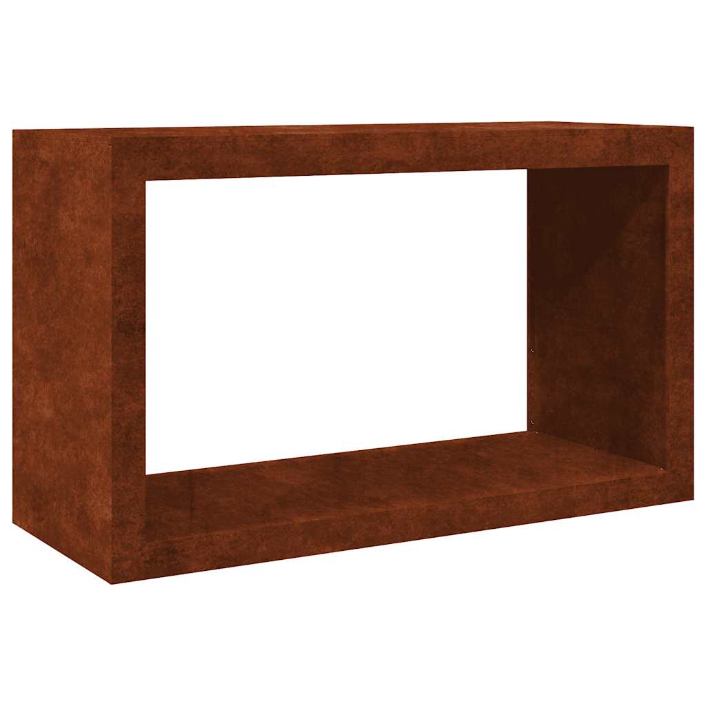 Vedställ 100x40x60 cm väderbeständigt stål