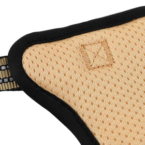 Hundsele med koppel & krage Justerbar brun XL