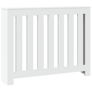 Elementskydd vit 104x20x82 cm konstruerat trä