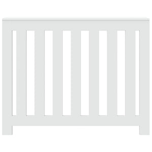 Elementskydd vit 104x20x82 cm konstruerat trä