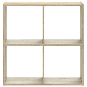 Bokhylla sonoma-ek 68,5x32x68,5 cm konstruerat trä